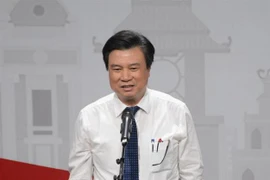 Thứ trưởng Bộ Giáo dục và Đào tạo Nguyễn Hữu Độ phát biểu tại Diễn đàn. (Nguồn: moet.gov)