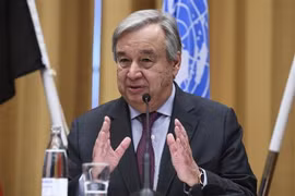 Tổng thư ký LHQ Antonio Guterres. (Ảnh: AFP/TTXVN)