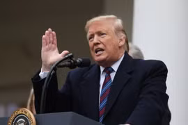 Tổng thống Mỹ Donald Trump. (Ảnh: THX/TTXVN)