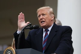 Tổng thống Mỹ Donald Trump. (Ảnh: THX/TTXVN)