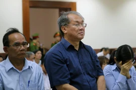 Bị cáo Phạm Công Danh nghe tòa tuyên án ngày 25/12/2018. (Ảnh: Thành Chung/TTXVN)