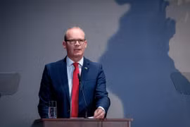 Ngoại trưởng Cộng hòa Ireland Simon Coveney. (Ảnh: AFP/TTXVN)