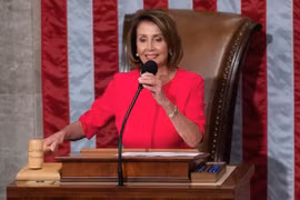 Chủ tịch Hạ viện Mỹ Nancy Pelosi. (Ảnh: AFP/TTXVN)