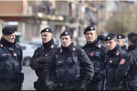 Cảnh sát Italy. (Nguồn: AFP)