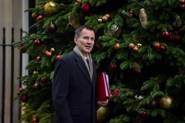 Ngoại trưởng Anh Jeremy Hunt. (Ảnh: THX/TTXVN)