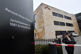 Trụ sở Renault Nissan Mitsubishi tại Amsterdam của Hà Lan ngày 29/11/2018. (Ảnh: AFP/TTXVN)