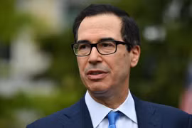 Bộ trưởng Tài chính Mỹ Steven Mnuchin. (Ảnh: AFP/TTXVN)