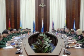 Quang cảnh hội nghị. (Ảnh: Duy Trinh/Vietnam+)