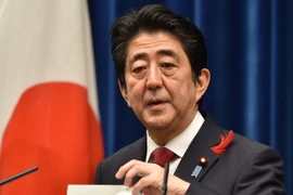 Thủ tướng Nhật Bản Shinzo Abe. (Nguồn: AFP/TTXVN)