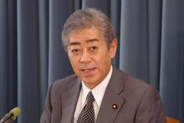 Bộ trưởng Quốc phòng Nhật Bản Takeshi Iwaya. (Nguồn: japan times) 