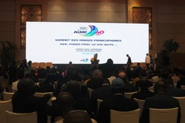 Toàn cảnh Hội thảo AIMF lần thứ 40. (Ảnh: Trần Long-Nguyễn Hùng-Trang Nhung/TTXVN) 