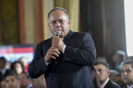 Phó Chủ tịch thứ nhất đảng PSUV cầm quyền tại Venezuela, ông Diosdado Cabello. (Nguồn: AFP/TTXVN) 