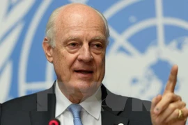 Đặc phái viên Liên hợp quốc về vấn đề Syria Staffan de Mistura. (Nguồn: EPA/TTXVN)