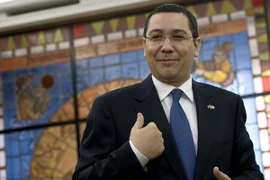 Thủ tướng Romania Victor Ponta. (Nguồn: AFP/TTXVN)