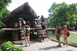 Bảo tàng dân tộc học. (Ảnh: Quý Trung/TTXVN)