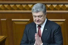 Tổng thống Ukraine Petro Poroshenko. (Nguồn: AFP/TTXVN)