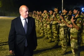 Bộ trưởng Quốc phòng Pháp Jean-Yves Le Drian. (Nguồn: AFP/TTXVN)