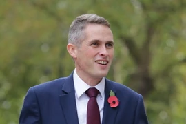 Bộ trưởng Quốc phòng Anh Gavin Williamson. (Nguồn: AFP/TTXVN)