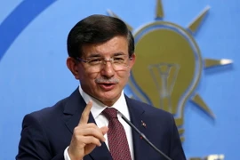 Thủ tướng Thổ Nhĩ Kỳ Ahmet Davutoglu. (Nguồn: AFP/TTXVN) 