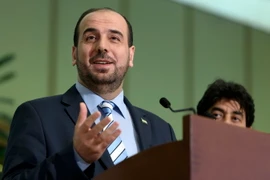 Ông Nasr al-Hariri, Trưởng đoàn đàm phán HNC. (Nguồn: EPA/TTXVN)