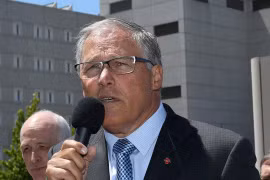 Thống đốc bang Washington Jay Inslee. (Nguồn: koamnewsnow.com) 