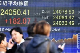 Bảng tỷ giá chứng khoán tại Tokyo, Nhật Bản ngày 18/1. (Nguồn: Kyodo/TTXVN)