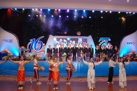 Quang cảnh lễ kỷ niệm. (Ảnh: Phạm Kiên/TTXVN)