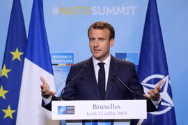 Tổng thống Pháp Emmanuel Macron. (Nguồn: AFP/TTXVN)