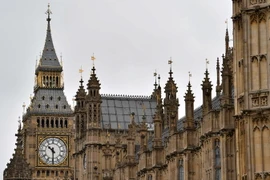 Tòa nhà Quốc hội Anh ở London ngày 21/8. (Nguồn: AFP/TTXVN)