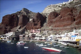 Vịnh Ammoudi ở Hy Lạp. (Nguồn: AP)