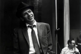 Một bức ảnh tại triển lãm tôn vinh Frank Sinatra tại New York. (Nguồn: nj.com)