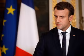 Tổng thống Pháp Emmanuel Macron. (Nguồn: AFP/TTXVN)