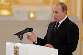Tổng thống Nga Vladimir Putin. (Nguồn: AFP/TTXVN)