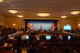 Toàn cảnh Hội nghị Bộ trưởng giữa kỳ lần thứ 5 các nước đám phán RCEP tại Tokyo, Nhật Bản tháng 7/2018. (Ảnh minh họa: Thành Hữu/TTXVN) 
