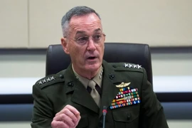 Tướng Joseph Dunford phát biểu tại một sự kiện ở Maryland (Mỹ) ngày 17/10. (Nguồn: EPA/TTXVN)