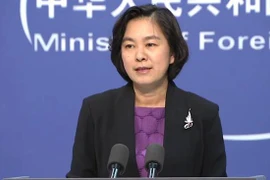 Người phát ngôn Bộ Ngoại giao Trung Quốc Hoa Xuân Oánh. (Nguồn: AFP/TTXVN)