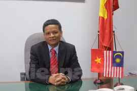 Ông Nguyễn Hồng Thao khi còn đảm nhiệm cương vị Đại sứ Việt Nam tại Malaysia. (Ảnh: Kim Dung-Chí Giáp/Vietnam+)