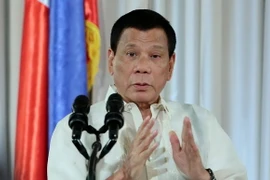 Tổng thống Philippines Rodrigo Duterte. (Nguồn: EPA/TTXVN)