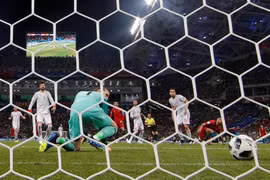 Thủ thành Tây Ban Nha David De Gea. (Nguồn: AFP/TTXVN)