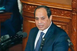 Tổng thống Ai Cập Abdel-Fattah El-Sisi. (Nguồn: Kyodo/TTXVN)