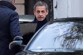 Cựu Tổng thống Sarkozy. (Nguồn: Reuters)