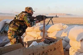 Binh sỹ Syria. (Nguồn: almasdarnews)