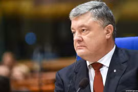 Tổng thống Ukraine Petro Poroshenko. (Nguồn: radiochisinau.md) 