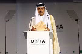 Quốc vương Qatar Tamim bin Hamad Al Thani. (Nguồn: AFP/TTXVN) 