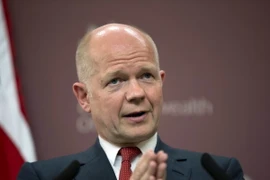 Ngoại trưởng Anh William Hague. (Nguồn: AFP/TTXVN)