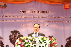 Tổng Thư ký ASEAN Lê Lương Minh. (Ảnh: Phạm Kiên/TTXVN)