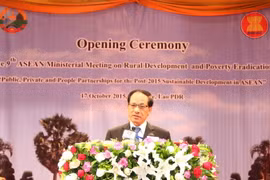Tổng Thư ký ASEAN Lê Lương Minh. (Ảnh: Phạm Kiên/TTXVN)