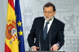 Thủ tướng Tây Ban Nha Mariano Rajoy. (Nguồn: AFP/TTXVN)