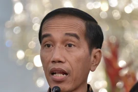 Tổng thống Indonesia Joko Widodo tại một buổi lễ ở thủ đô Jakarta ngày 9/9. (Nguồn: AFP/TTXVN) 