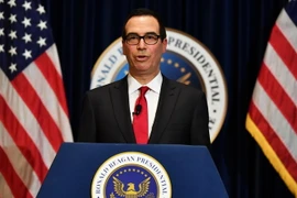 Bộ trưởng Tài chính Mỹ Steve Mnuchin. (Nguồn: AFP/TTXVN)